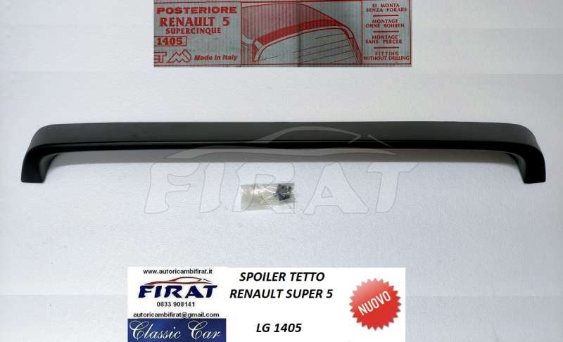 SPOILER TETTO RENAULT SUPER 5